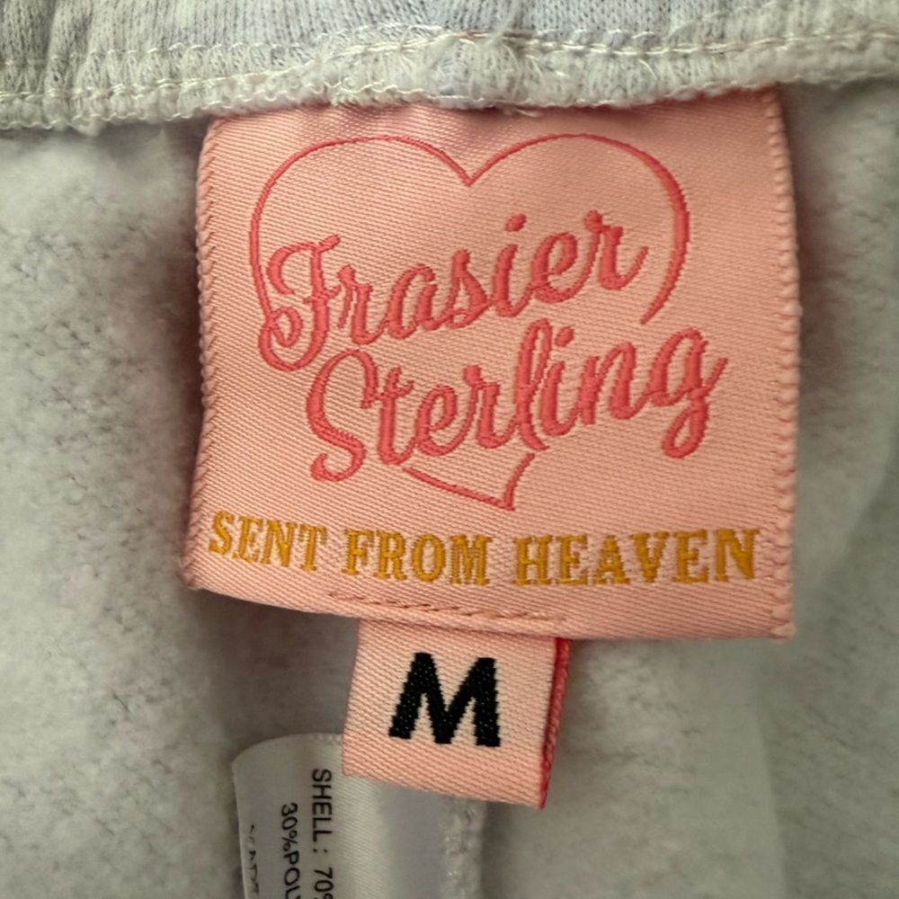 Frasier Sterling Smiley Sweatpants Grey Medium - Picture 6 of 7